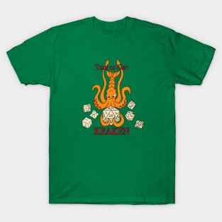 Time to Get Kraken TTRPG Dice Version T-Shirt